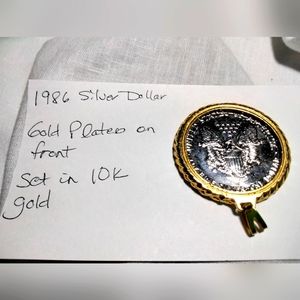 1986 silver dollar